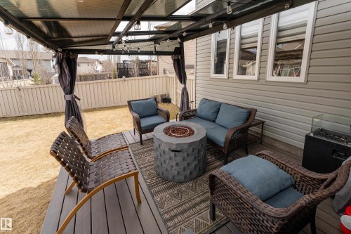 9538 Simpson Court, Edmonton, AB - Outdoor With Deck Patio Veranda With Exterior