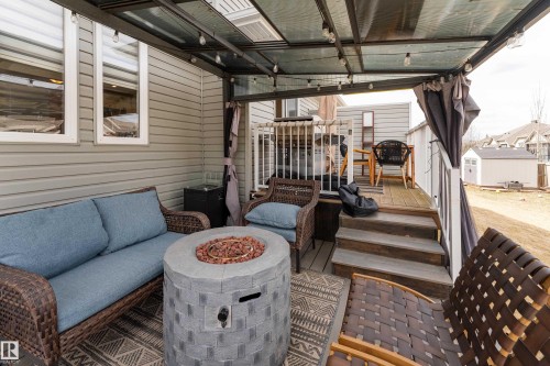 9538 Simpson Court, Edmonton, AB -  With Deck Patio Veranda With Exterior