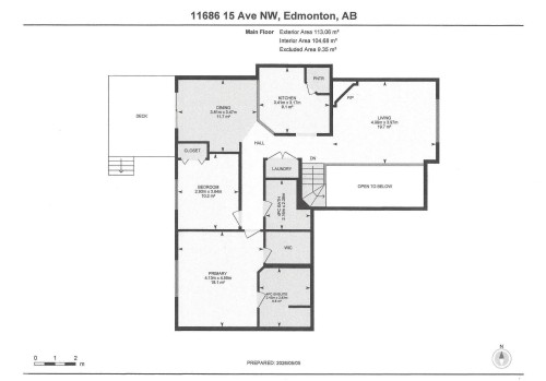 Floor plan - 11686 15 Avenue, Edmonton, AB 