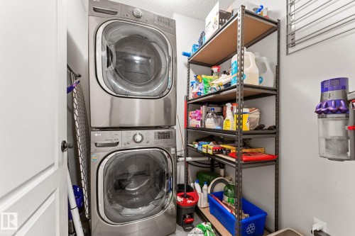 311 9640 105 Street, Edmonton, AB - Indoor Photo Showing Laundry Room