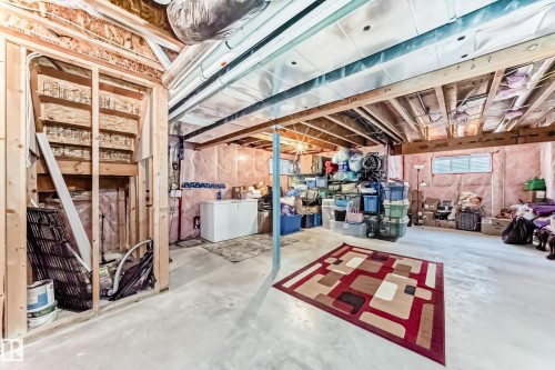 26 South Creek Wynd, Stony Plain, AB - Indoor Photo Showing Basement