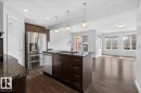 20315 43 Avenue, Edmonton, AB  - Indoor Photo Showing Kitchen With Stainless Steel Kitchen With Upgraded Kitchen 