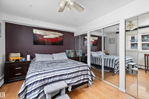 206 10529 93 Street, Edmonton, AB - Indoor Photo Showing Bedroom
