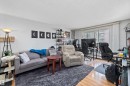 206 10529 93 Street, Edmonton, AB  - Indoor Photo Showing Living Room 