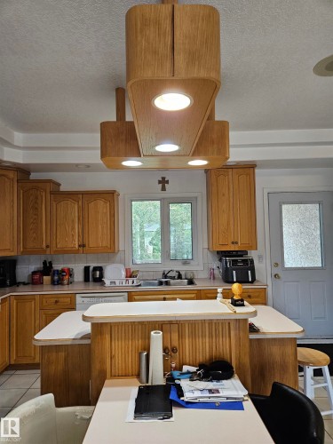 4317 53 Street, St. Paul Town, AB - Indoor Photo Showing Kitchen With Double Sink