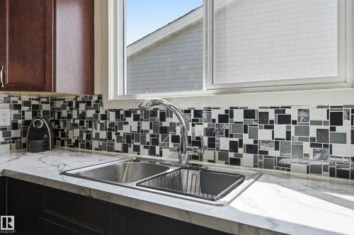 18424 96A Avenue, Edmonton, AB - Indoor Photo Showing Kitchen With Double Sink
