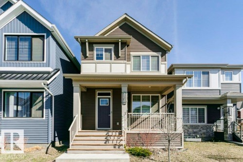 1529 Plum Circle, Edmonton, AB - Outdoor With Deck Patio Veranda With Facade