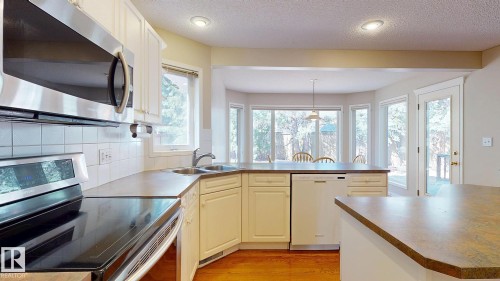 721 Butterworth Drive, Edmonton, AB - Indoor Photo Showing Kitchen With Double Sink