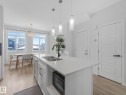 1404 Podersky Link, Edmonton, AB  - Indoor Photo Showing Kitchen With Double Sink With Upgraded Kitchen 
