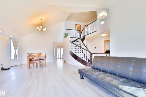 8710 156A Avenue, Edmonton, AB - Indoor Photo Showing Living Room
