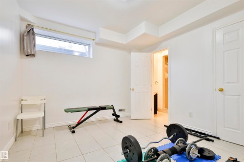 8710 156A Avenue, Edmonton, AB - Indoor Photo Showing Gym Room
