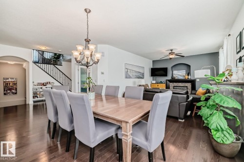17436 108 Street, Edmonton, AB - Indoor Photo Showing Dining Room