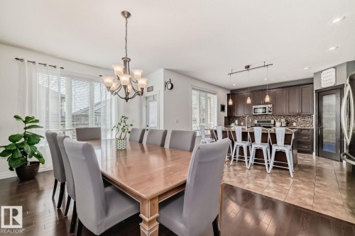 17436 108 Street, Edmonton, AB - Indoor Photo Showing Dining Room