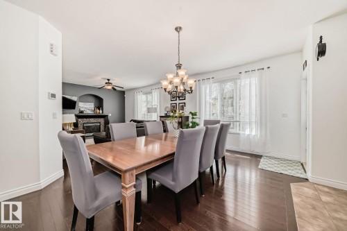 17436 108 Street, Edmonton, AB - Indoor Photo Showing Dining Room