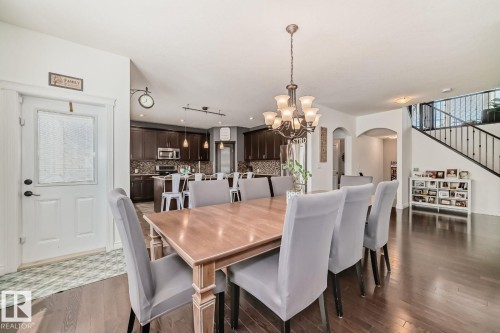 17436 108 Street, Edmonton, AB - Indoor Photo Showing Dining Room