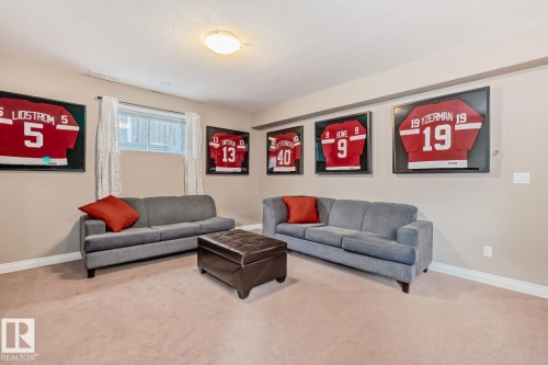 17436 108 Street, Edmonton, AB - Indoor Photo Showing Living Room