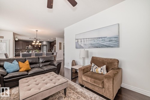 17436 108 Street, Edmonton, AB - Indoor Photo Showing Living Room