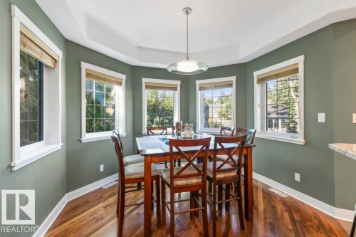 11030 122 Street, Edmonton, AB - Indoor Photo Showing Dining Room