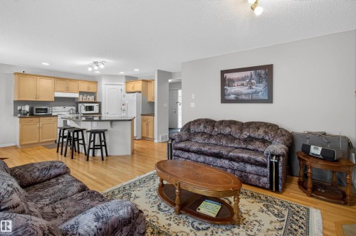 20707 56 Avenue, Edmonton, AB - Indoor Photo Showing Living Room