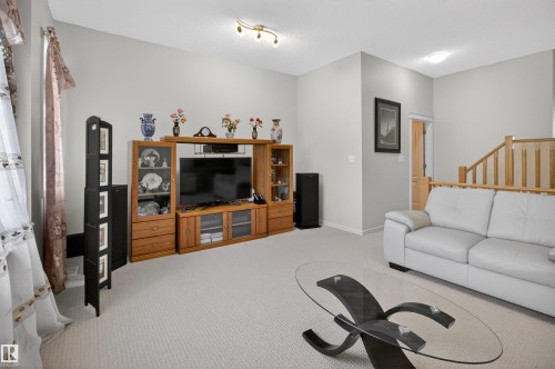 20707 56 Avenue, Edmonton, AB - Indoor Photo Showing Living Room