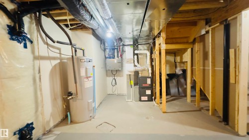 932 Mcconachie Blvd, Edmonton, AB - Indoor Photo Showing Basement