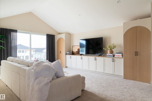 8 Jardin Place, St. Albert, AB - Indoor Photo Showing Living Room