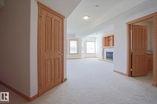16203 89 Street, Edmonton, AB - Indoor Photo Showing Other Room With Fireplace