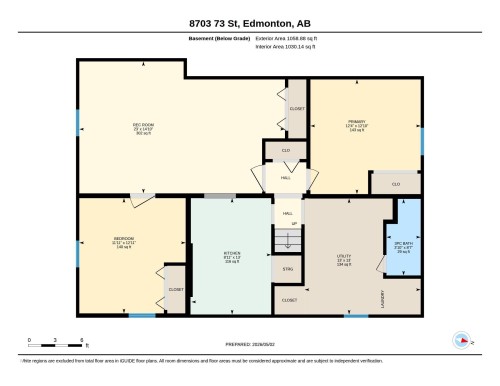 Floor plan - 8703 73 Street, Edmonton, AB - Other