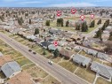Aerial view of a residential neighborhood with single-story homes and tree-lined streets - 8703 73 Street, Edmonton, AB  - Outdoor With View 