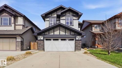 37 Codette Way, Sherwood Park, AB - Outdoor With Facade