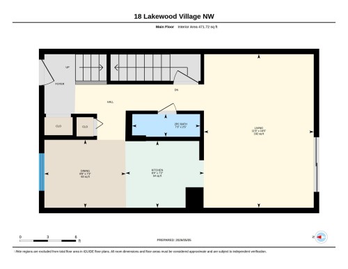 Floor plan - 18 Lakewood Village, Edmonton, AB - Other