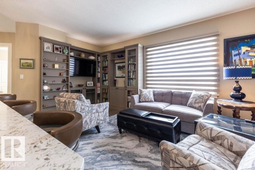 301 9707 105 Street, Edmonton, AB - Indoor Photo Showing Living Room