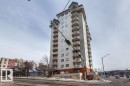 301 9707 105 Street, Edmonton, AB  - Outdoor With Balcony With Facade 