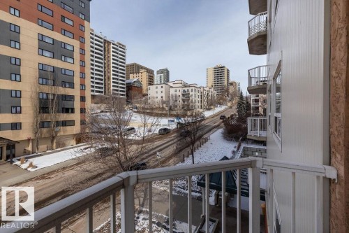 301 9707 105 Street, Edmonton, AB - Outdoor With Balcony