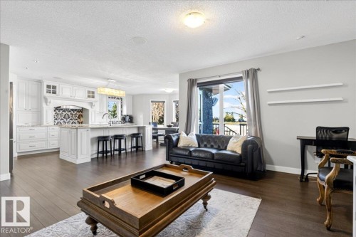 22 Harvest Bay, Stony Plain, AB - Indoor Photo Showing Living Room