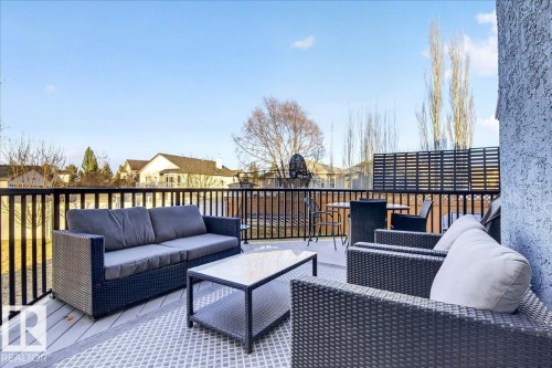 22 Harvest Bay, Stony Plain, AB - Outdoor With Deck Patio Veranda With Exterior