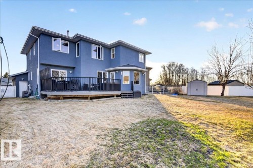 22 Harvest Bay, Stony Plain, AB - Outdoor With Deck Patio Veranda