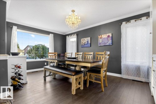 22 Harvest Bay, Stony Plain, AB - Indoor Photo Showing Dining Room