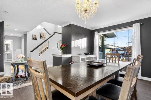 22 Harvest Bay, Stony Plain, AB - Indoor Photo Showing Dining Room