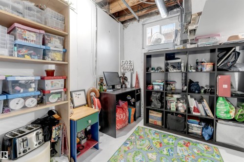 View of storage area - 12202 45 Street, Edmonton, AB - Indoor