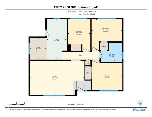 View of property floor plan - 12202 45 Street, Edmonton, AB - Other