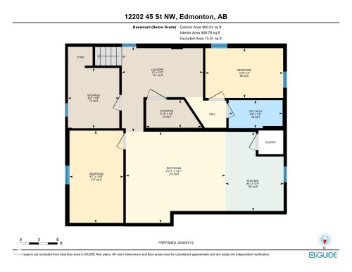 View of property floor plan - 12202 45 Street, Edmonton, AB - Other