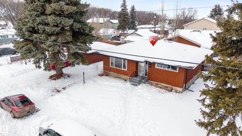Snow covered property - 12202 45 Street, Edmonton, AB - Outdoor