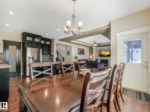Image quality insufficient for description - 16251 135 Street Nw, Edmonton, AB - Indoor Photo Showing Dining Room