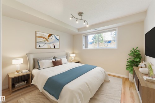 112 10311 111 Street, Edmonton, AB - Indoor Photo Showing Bedroom