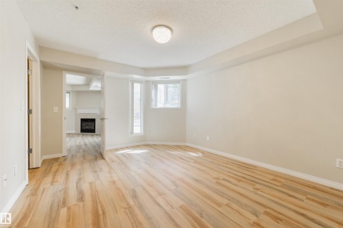 112 10311 111 Street, Edmonton, AB - Indoor With Fireplace