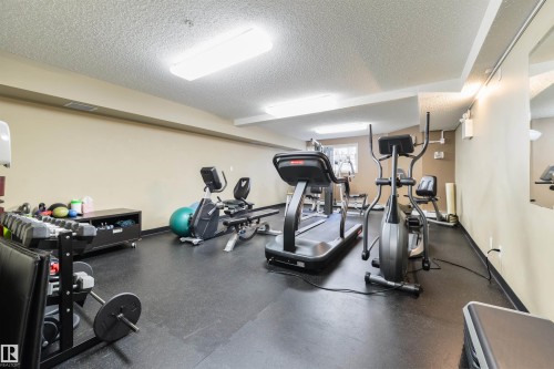 112 10311 111 Street, Edmonton, AB - Indoor Photo Showing Gym Room