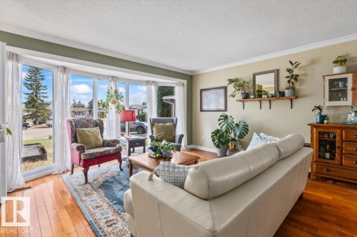 2446 78 Street, Edmonton, AB - Indoor Photo Showing Living Room