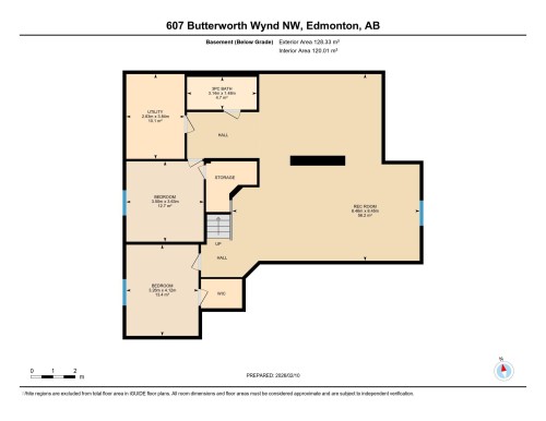 Floor plan - 607 Butterworth Wynd, Edmonton, AB - Other
