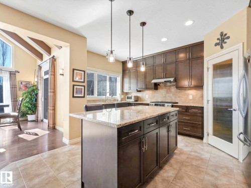 3441 West Landing, Edmonton, AB - Indoor Photo Showing Kitchen With Upgraded Kitchen